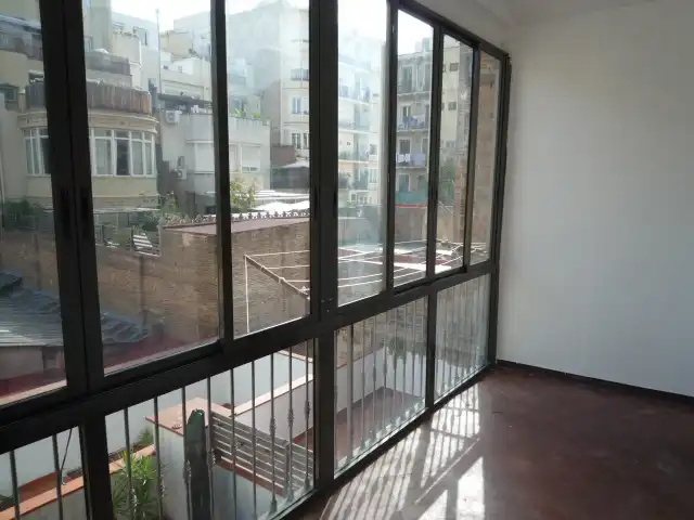 Terraza de Piso de alquiler en Barcelona con Horno