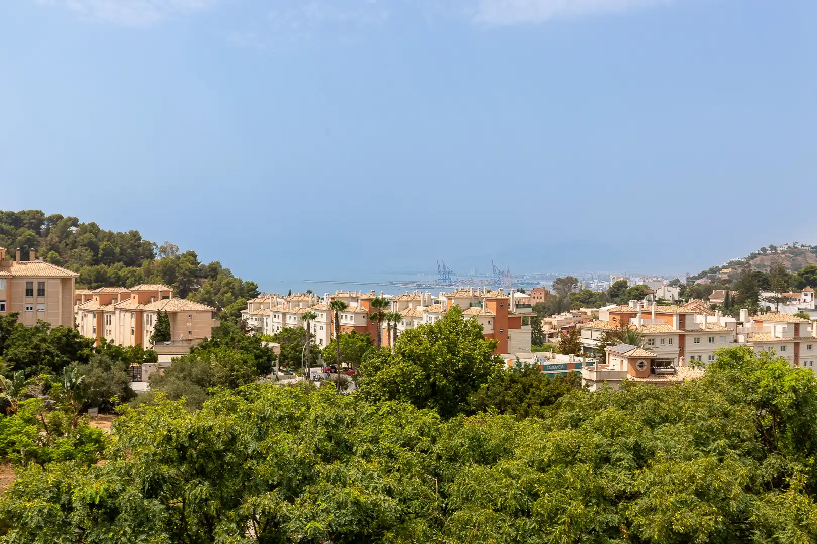 Exterior view of Attic for sale in Málaga  with Air Conditioner, Terrace and Swimming Pool