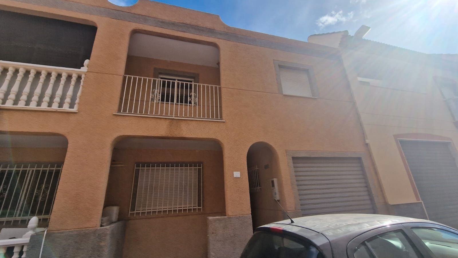 Exterior view of Single-family semi-detached for sale in El Ejido