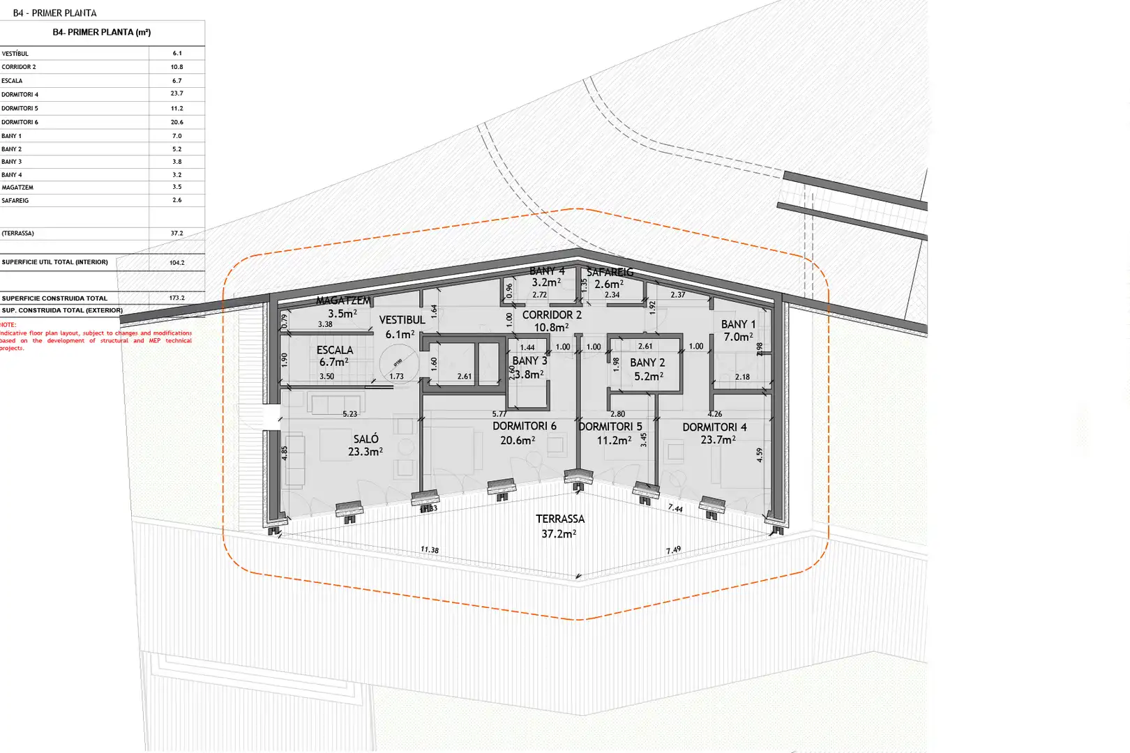 Chalet con piscina en venta en Coll d'Ordino, imagen 15