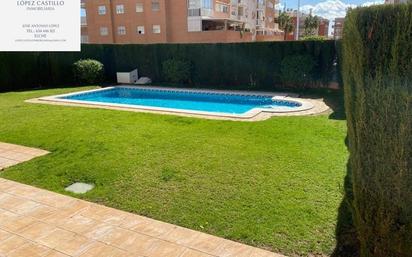 Piscina de Pis de lloguer en Elche / Elx amb Aire condicionat, Jardí privat i Balcó