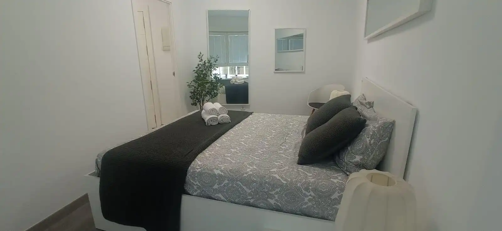 Schlafzimmer von Wohnung zur Miete in Cartagena mit Klimaanlage und Möbliert