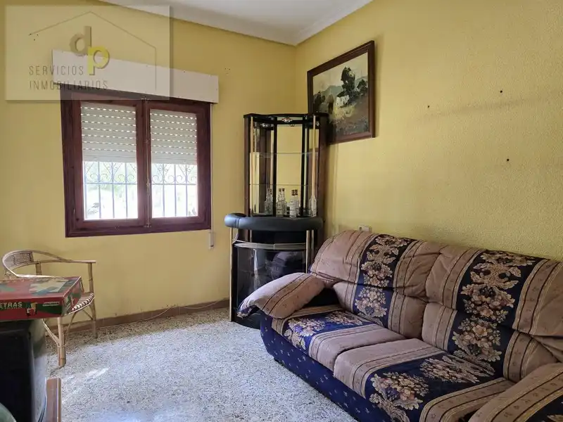 Sala d'estar de Casa o xalet en venda en Elche / Elx amb Jardí privat, Terrassa i Traster