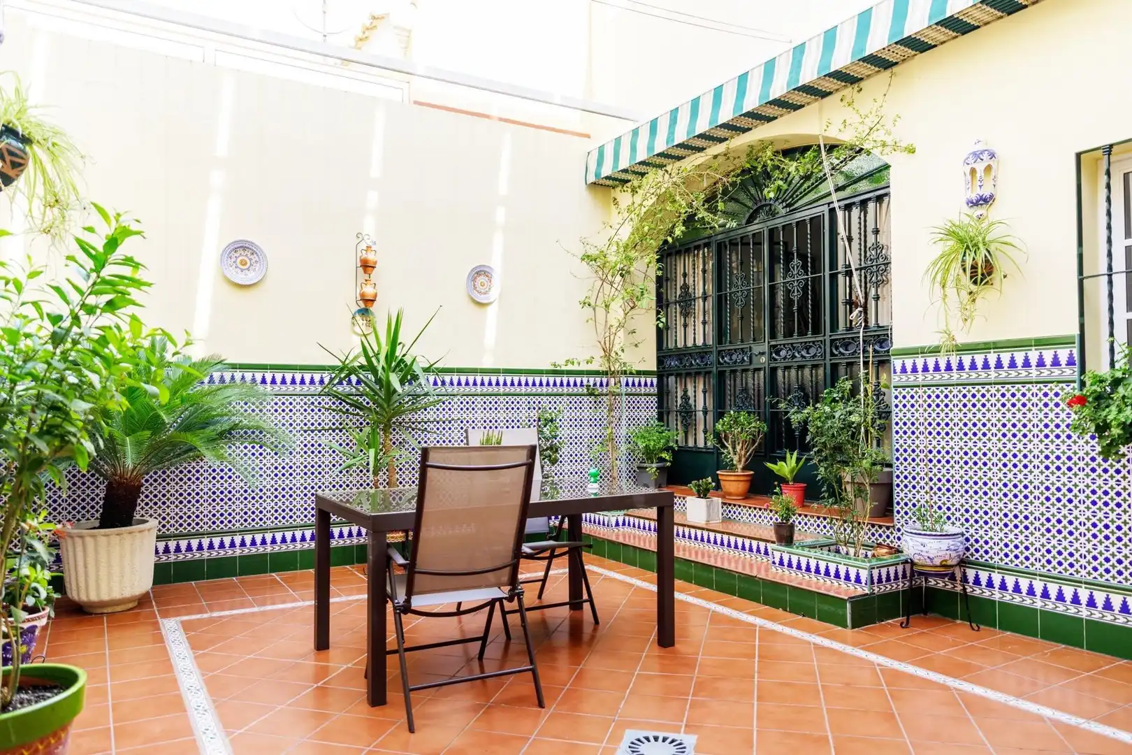 Terraza de Casa o chalet de alquiler en Alcalá de Guadaira con Aire acondicionado, Calefacción y Terraza