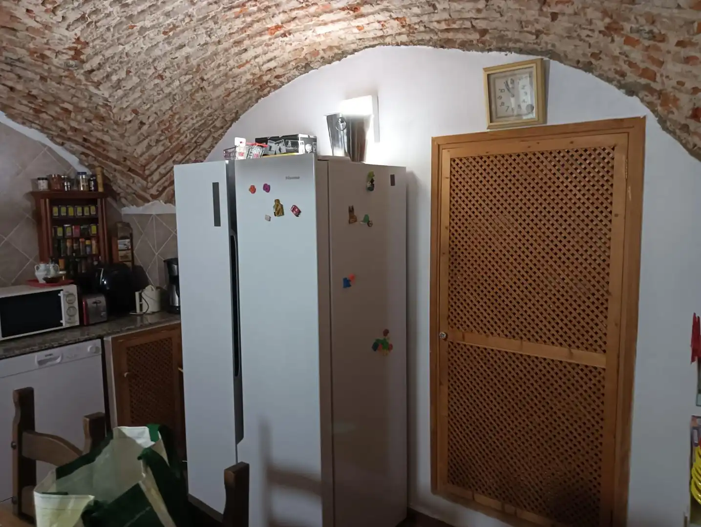 Cocina de Casa o chalet en venta en Aldea del Cano con Calefacción, Jardín privado y Amueblado