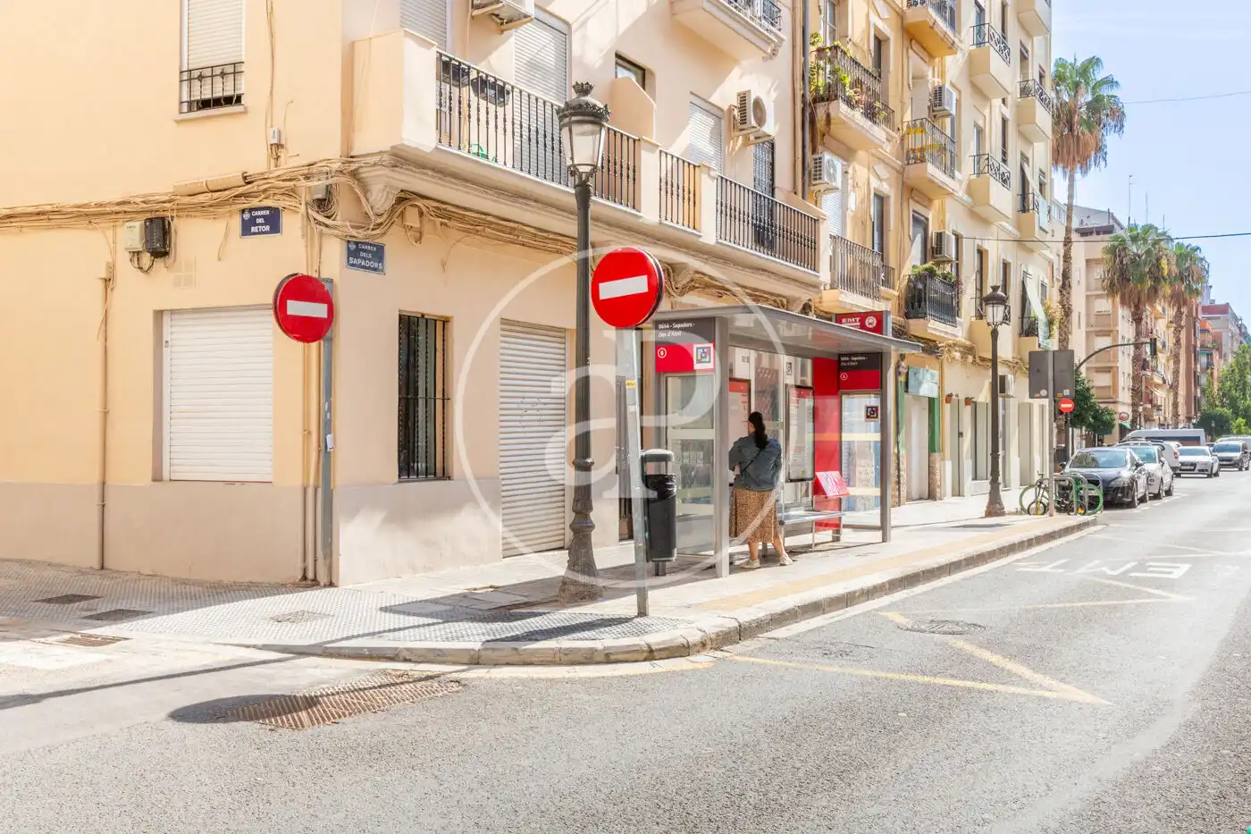 Exterior view of Flat for sale in Valencia  with Air Conditioner, Heating and Private garden