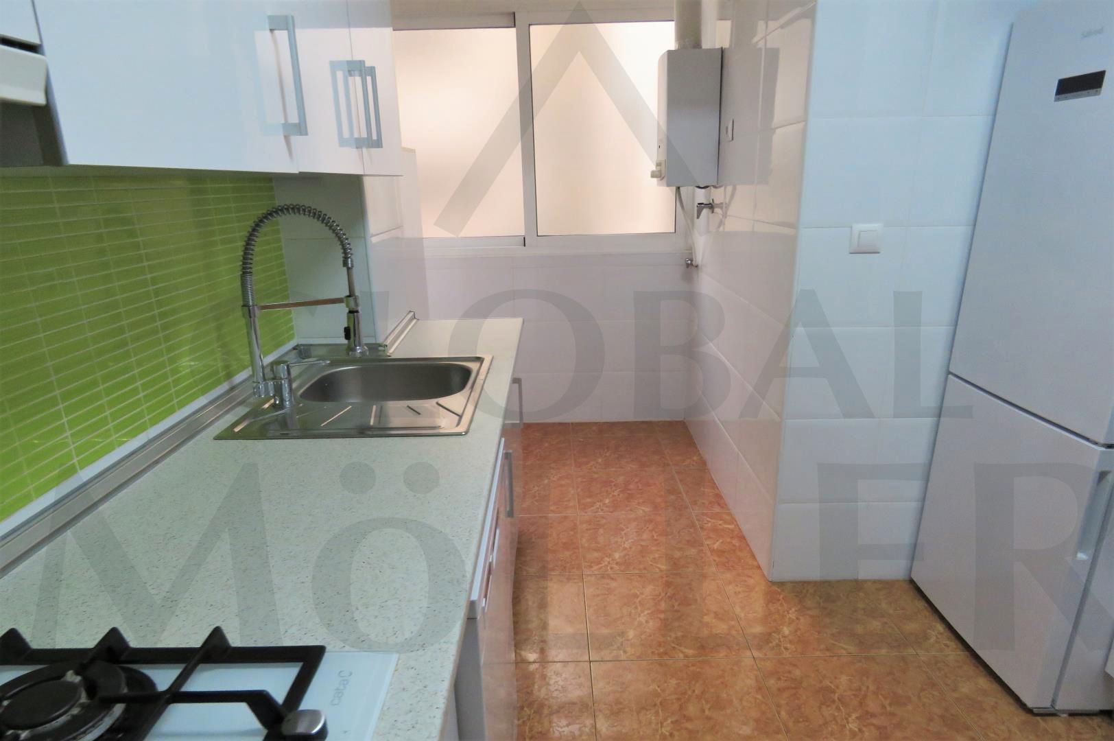 Kitchen of Flat to rent in Cartagena  with Air Conditioner, Heating and Parquet flooring