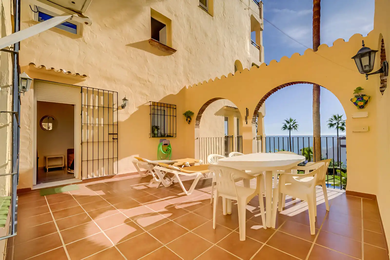 Terraza de Planta baja en venta en Benalmádena con Aire acondicionado, Terraza y Piscina