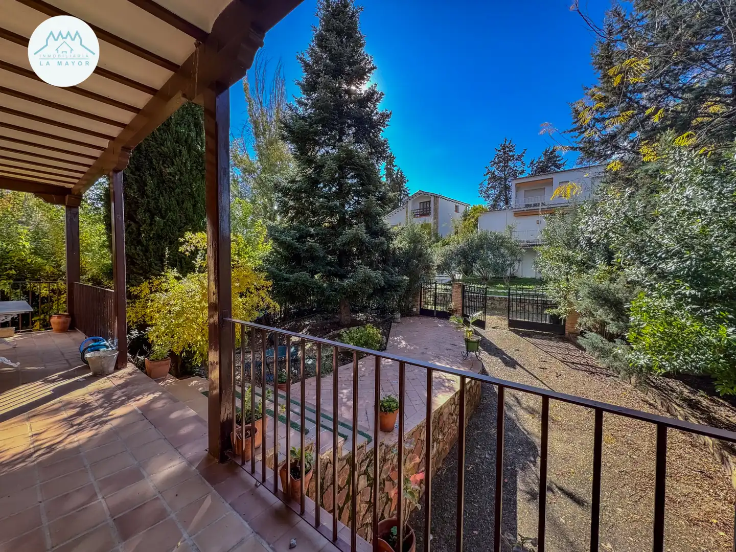 Terraza de Casa o chalet en venta en Piedrabuena con Calefacción, Jardín privado y Terraza