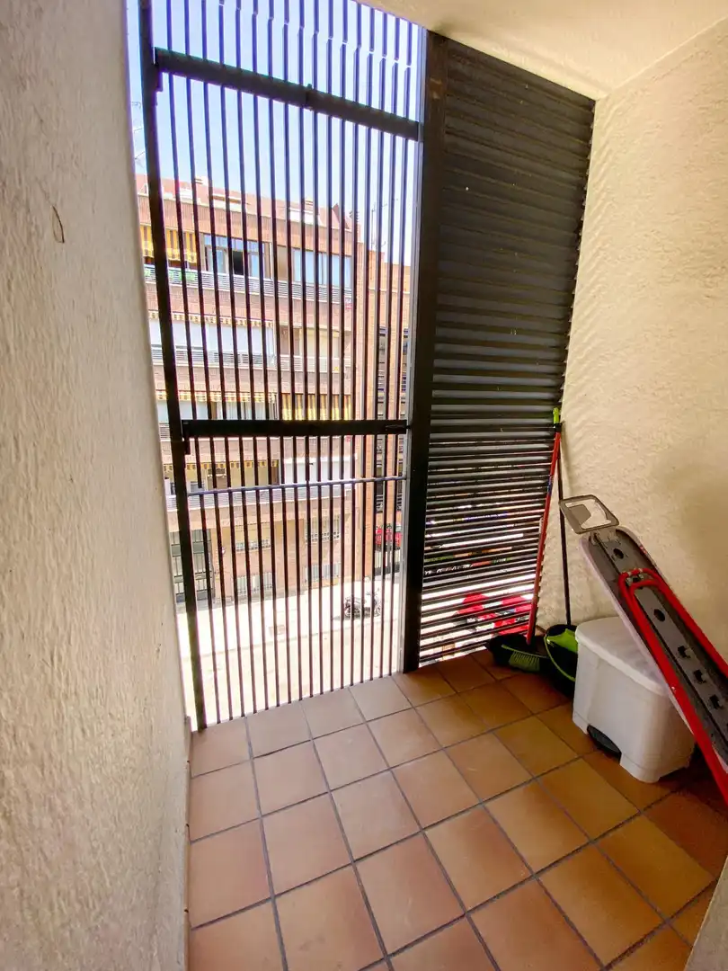 Terrasse von Wohnung zur Miete in Madrid mit Klimaanlage, Heizung und Parkett