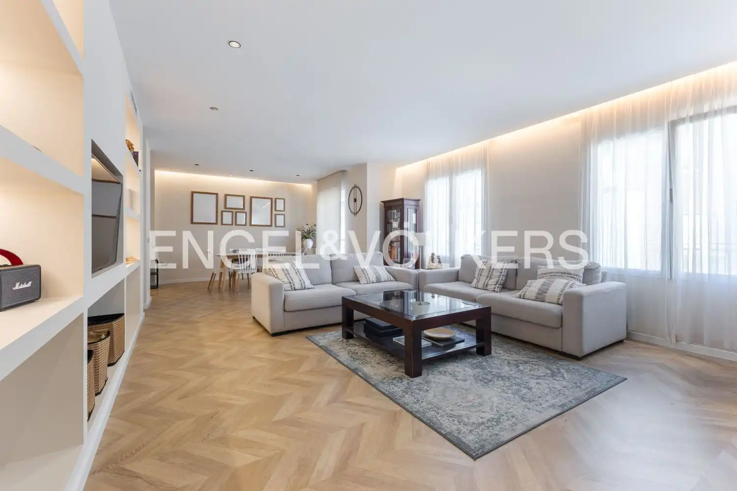 Sala de estar de Apartamento en venta en Valencia con Aire acondicionado, Calefacción y Parquet
