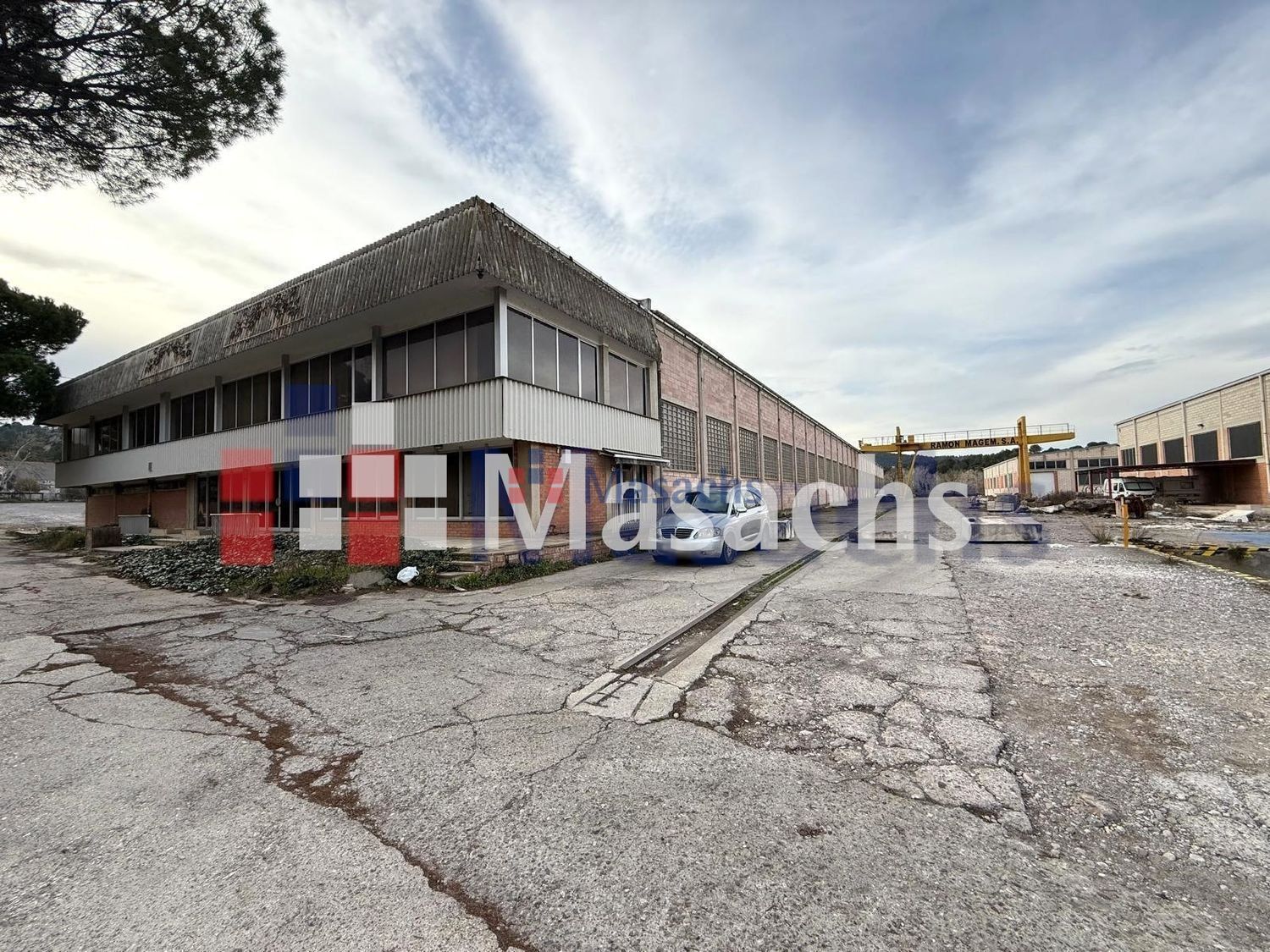 Exterior view of Industrial buildings for sale in Castellgalí