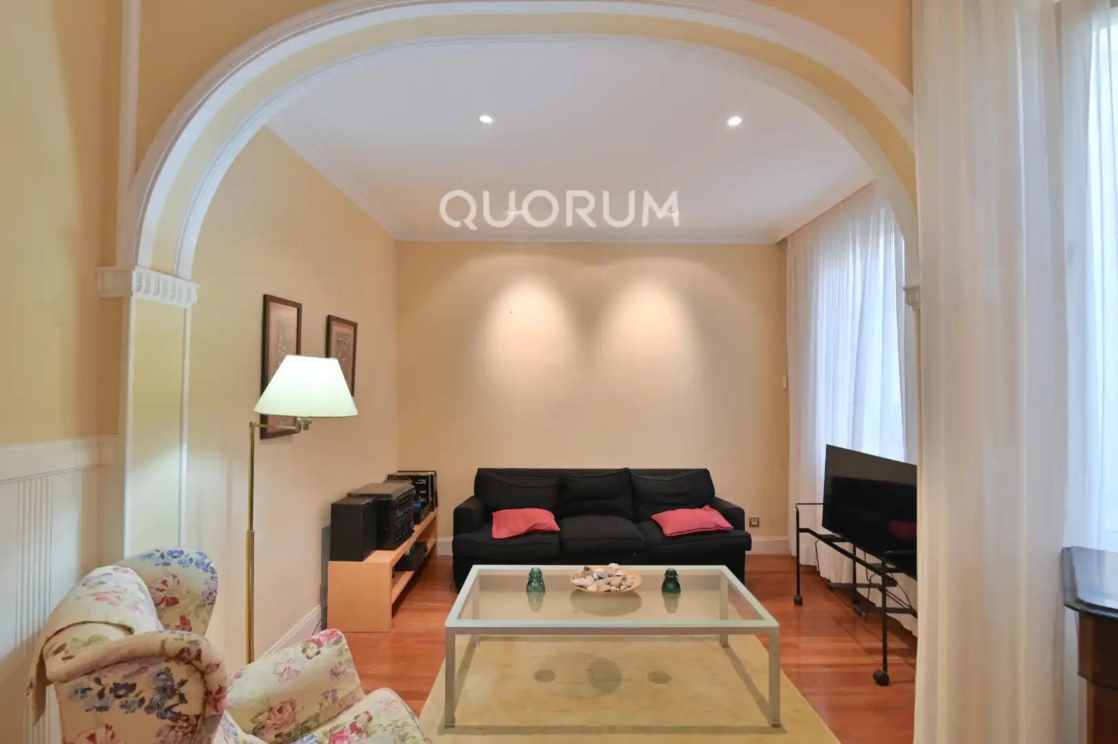 Living room of Flat for rent in Indautxu