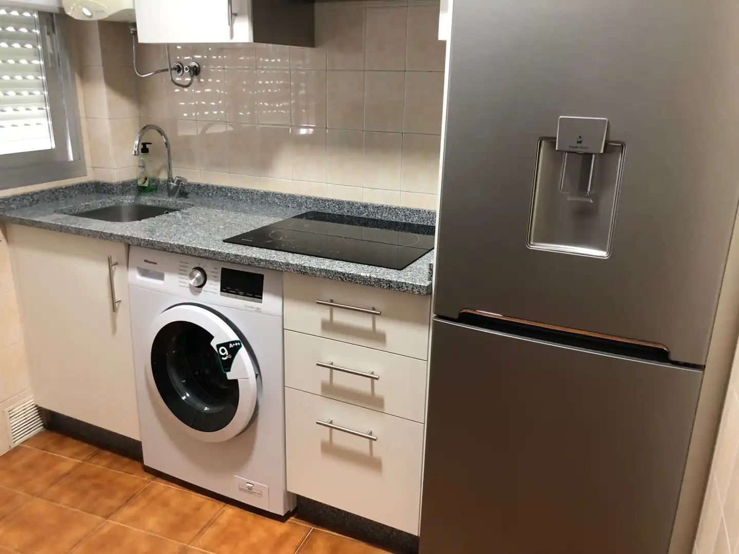 Cocina de Piso de alquiler en Santiago de Compostela  con Amueblado