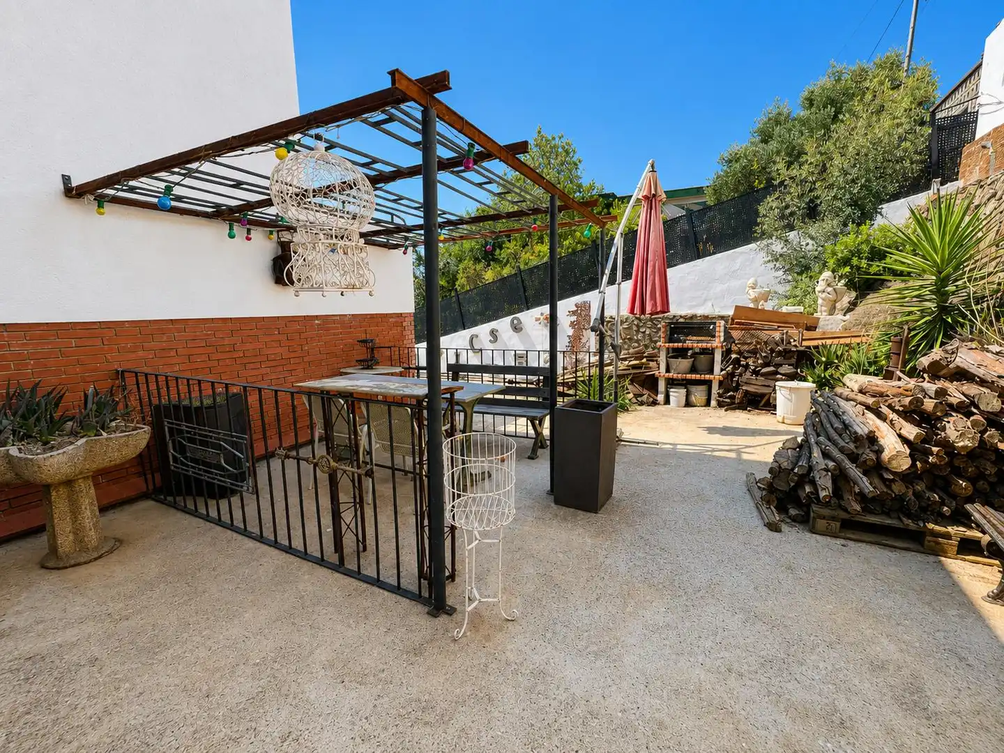 Terrace of Houses for sale in Santa Susanna  with Air Conditioner, Heating and Private garden
