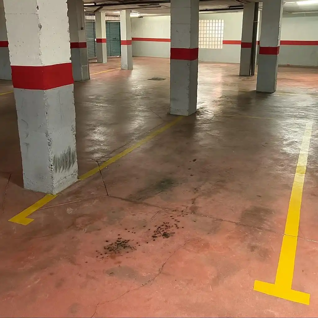 Parking of Flat for sale in Rincón de la Victoria  with Air Conditioner, Heating and Private garden