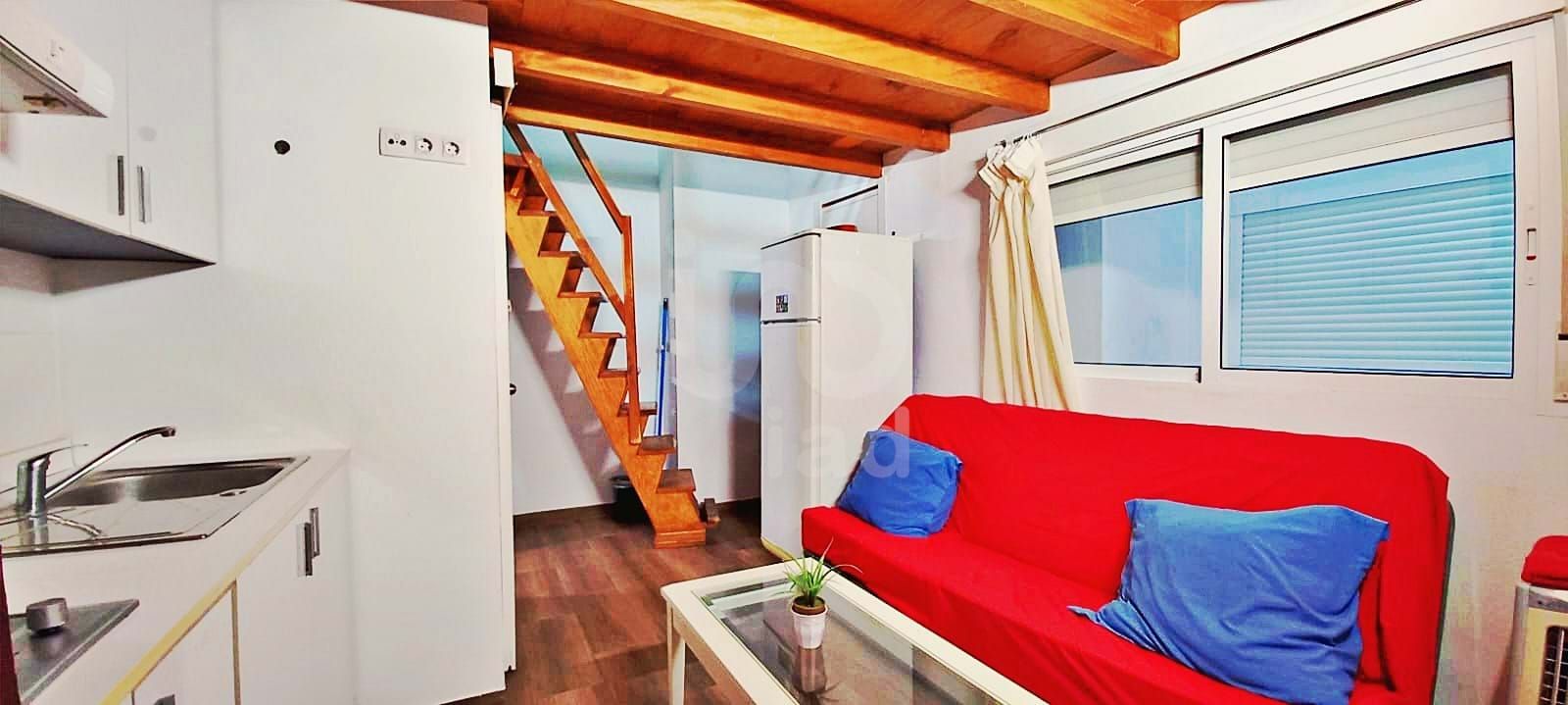 Sala de estar de Piso de alquiler en Alicante / Alacant con Aire acondicionado