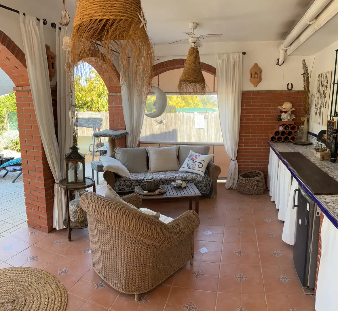 Terraza de Casa o chalet en venta en Alhaurín de la Torre con Aire acondicionado, Calefacción y Jardín privado