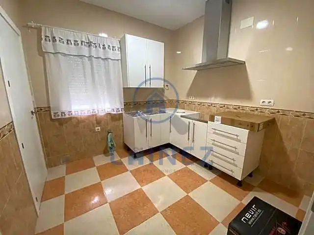 Kitchen of Flat for sale in Los Blázquez  with Air Conditioner, Terrace and Furnished