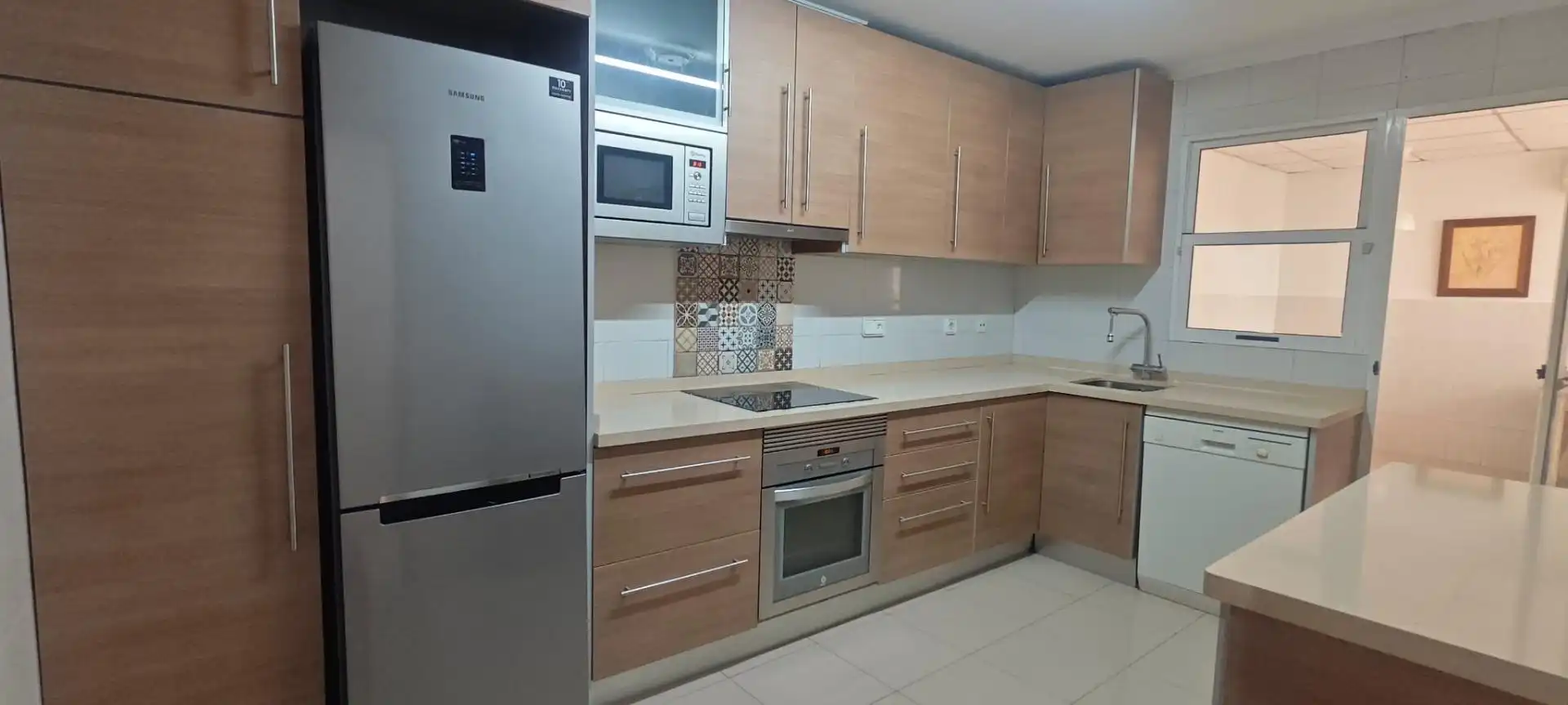 Kitchen of Flat for sale in Elche / Elx  with Air Conditioner and Balcony