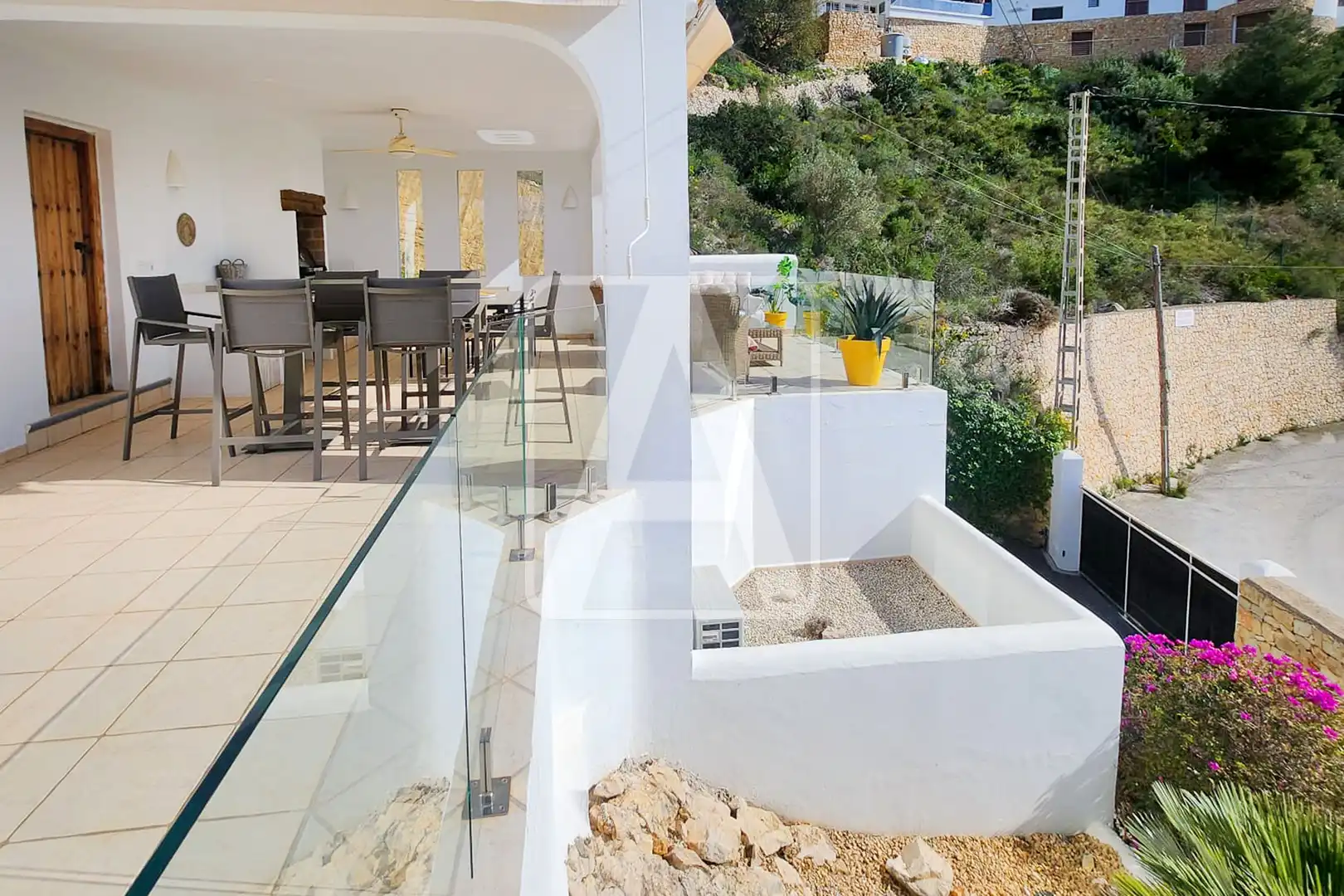 Terrace of Houses for sale in Moraira  with Air Conditioner, Heating and Private garden