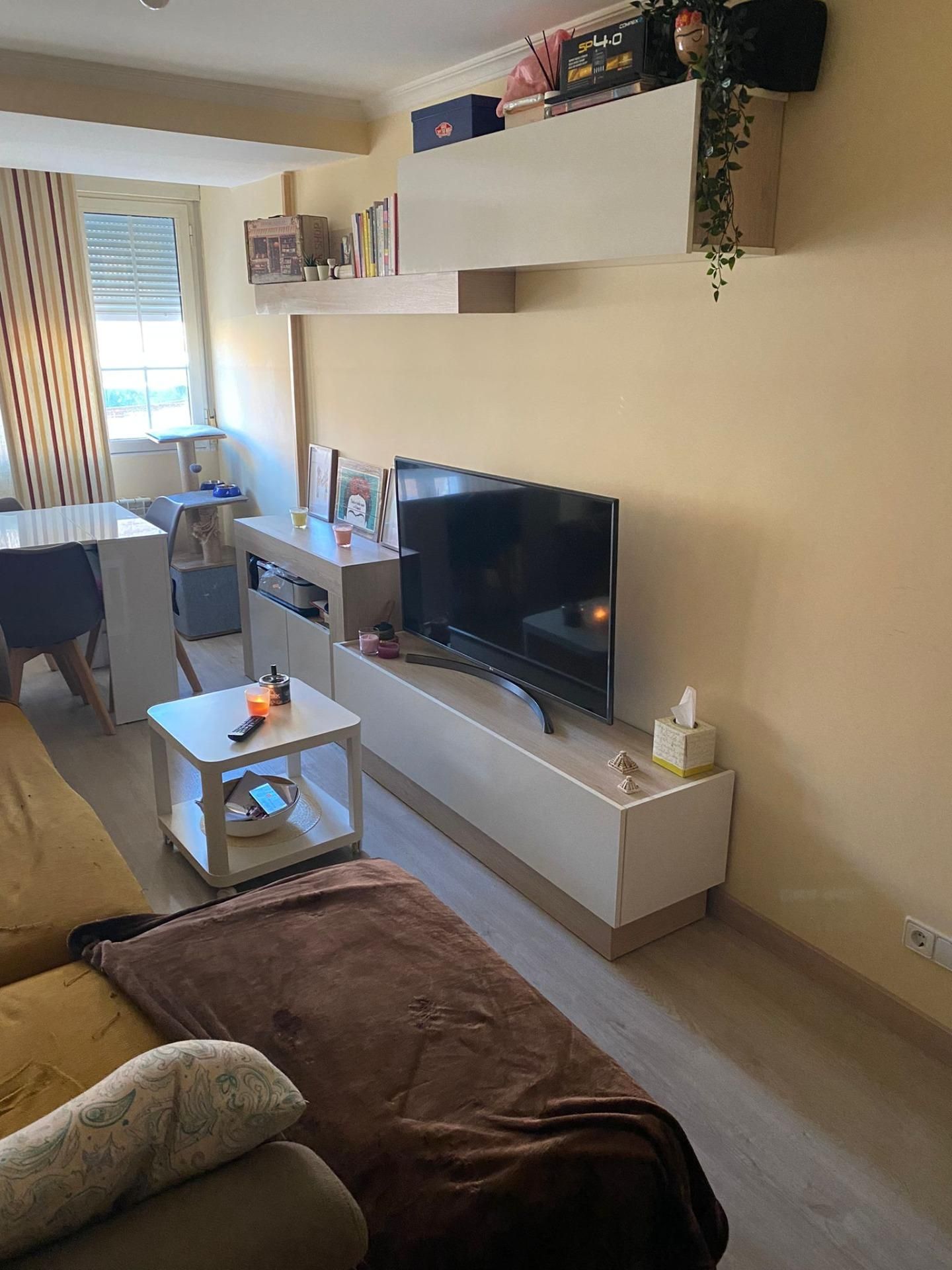 Sala de estar de Piso en venta en  Madrid Capital con Aire acondicionado y Calefacción