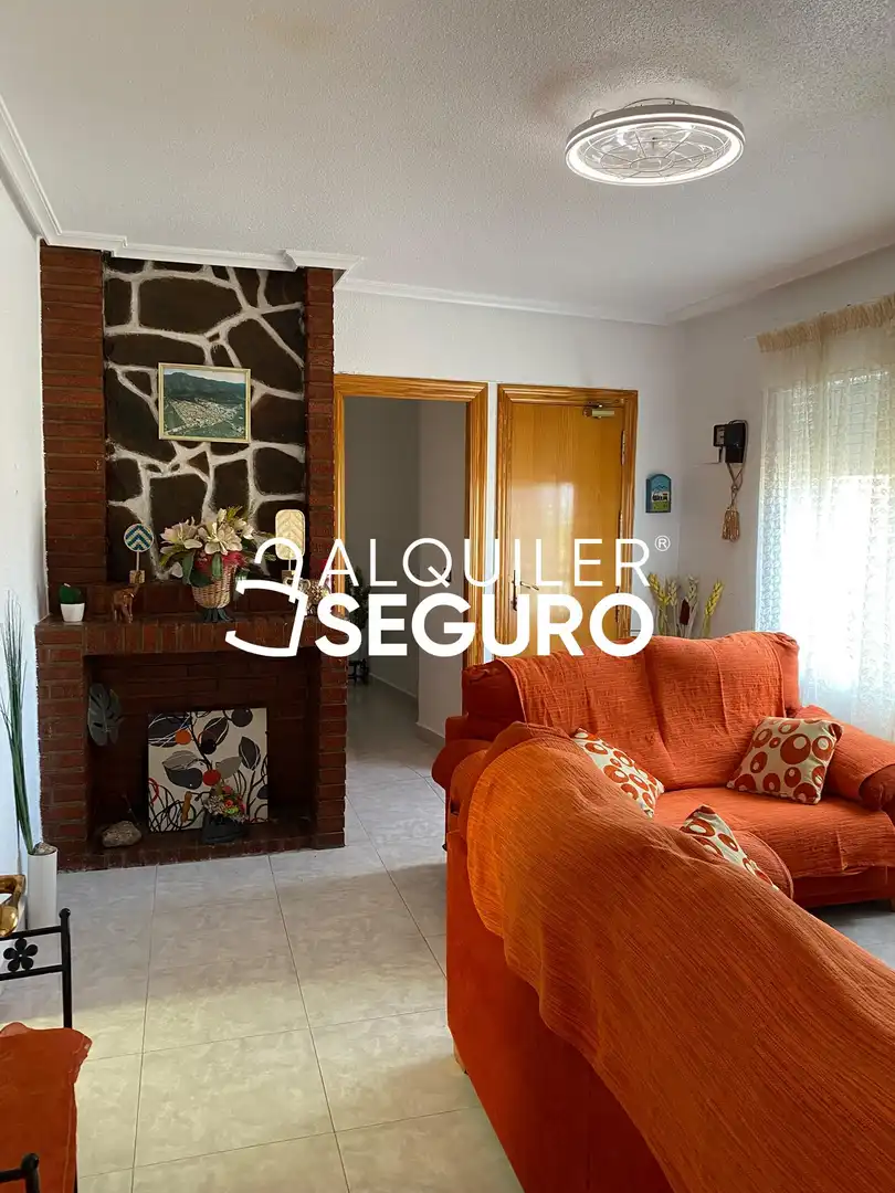 Sala de estar de Piso de alquiler en Murcia con Aire acondicionado y Amueblado