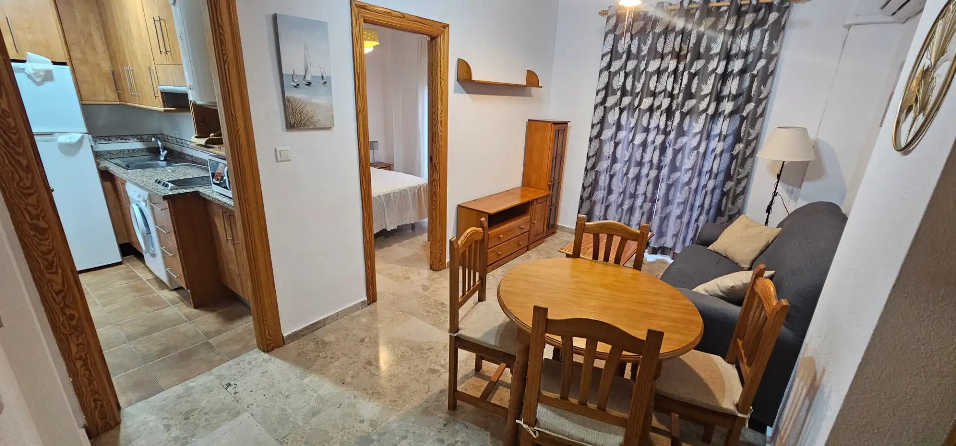 Dining room of Flat for rent in Maracena  with Air Conditioner, Furnished and Washing machine