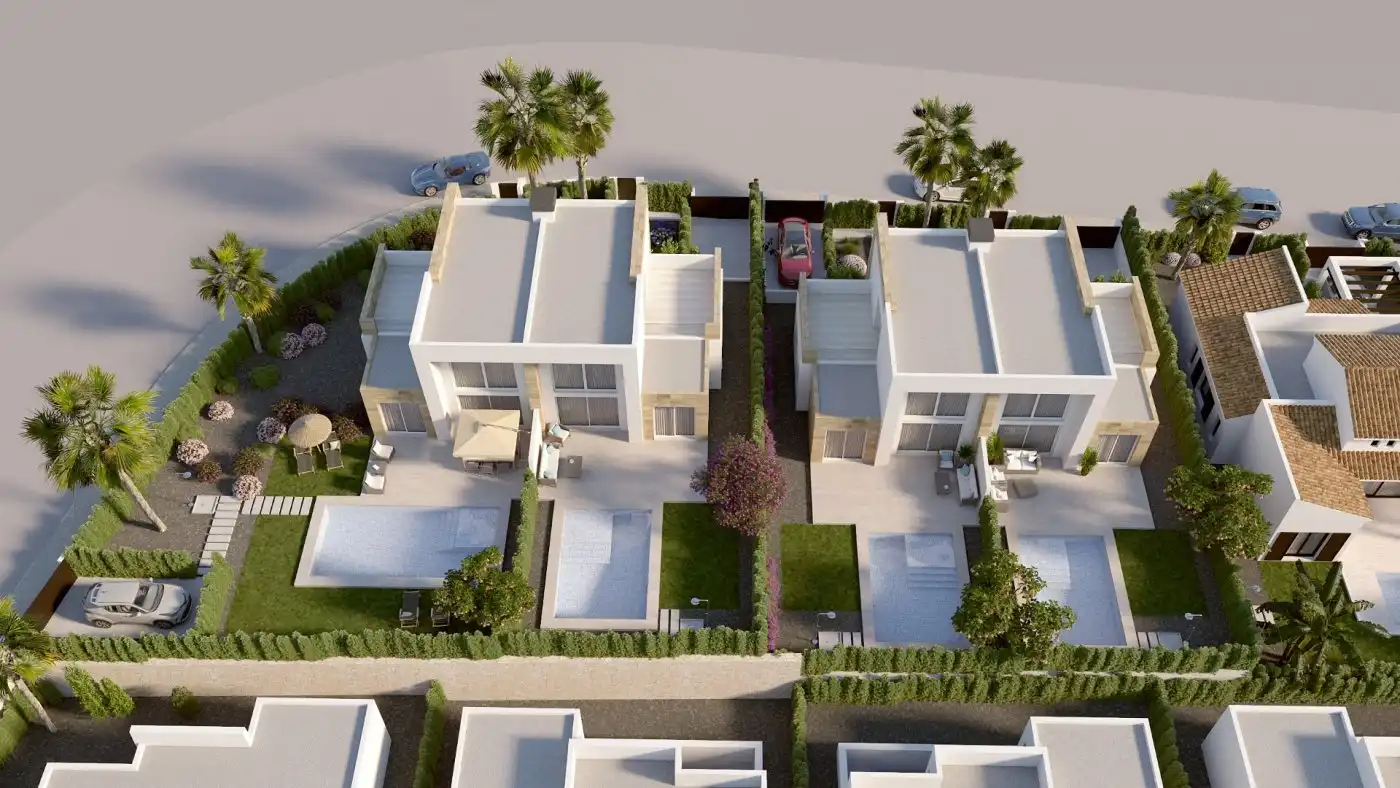 Casa aparellada amb piscina en venda a Algorfa, imagen 12