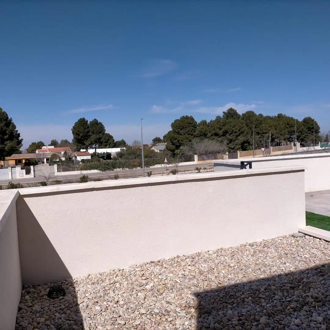 Terrassa de Casa o xalet en venda en Albacete amb Aire condicionat, Calefacció i Jardí privat