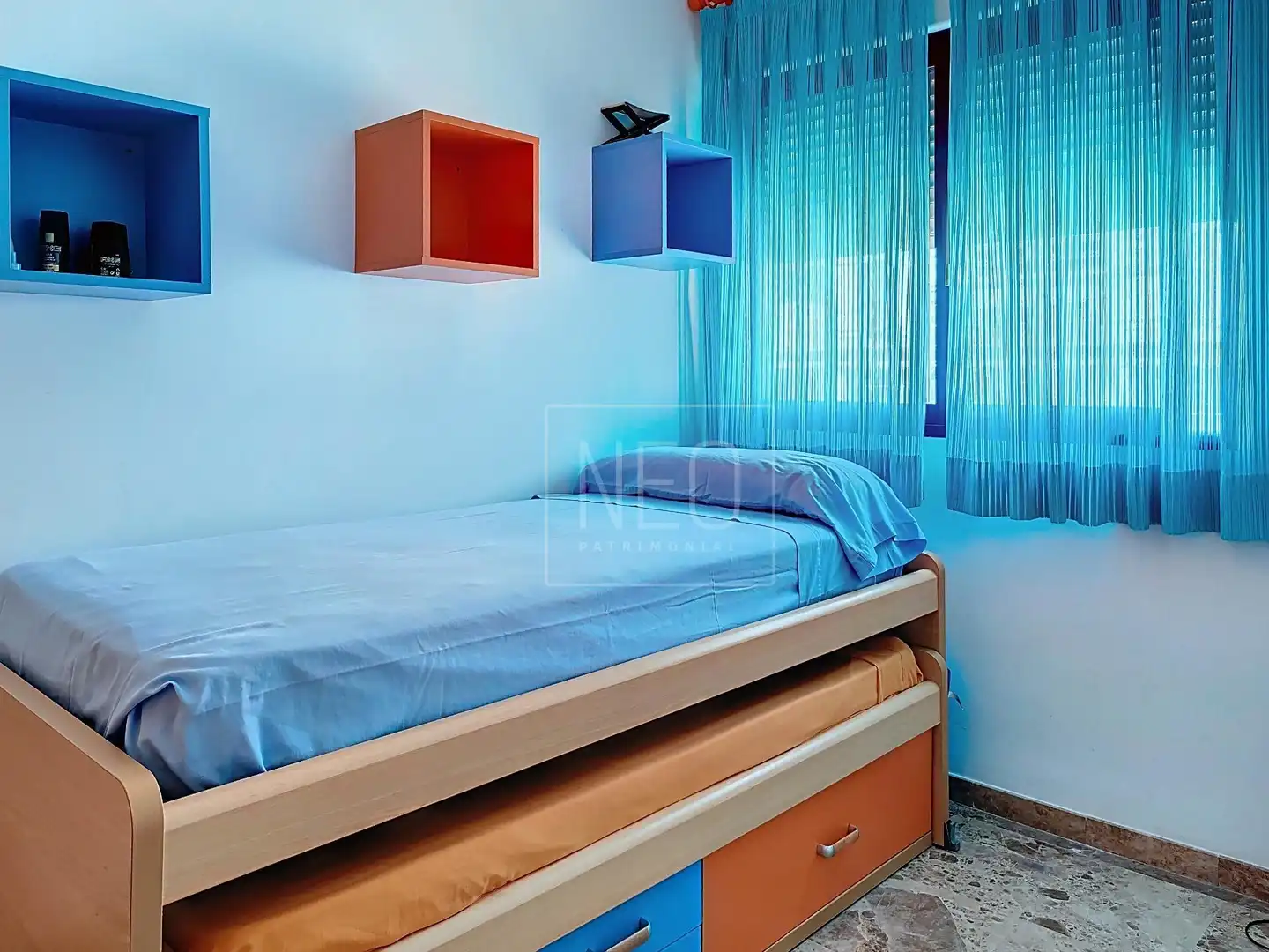 Bedroom of Flat for sale in Daimús  with Air Conditioner, Heating and Private garden