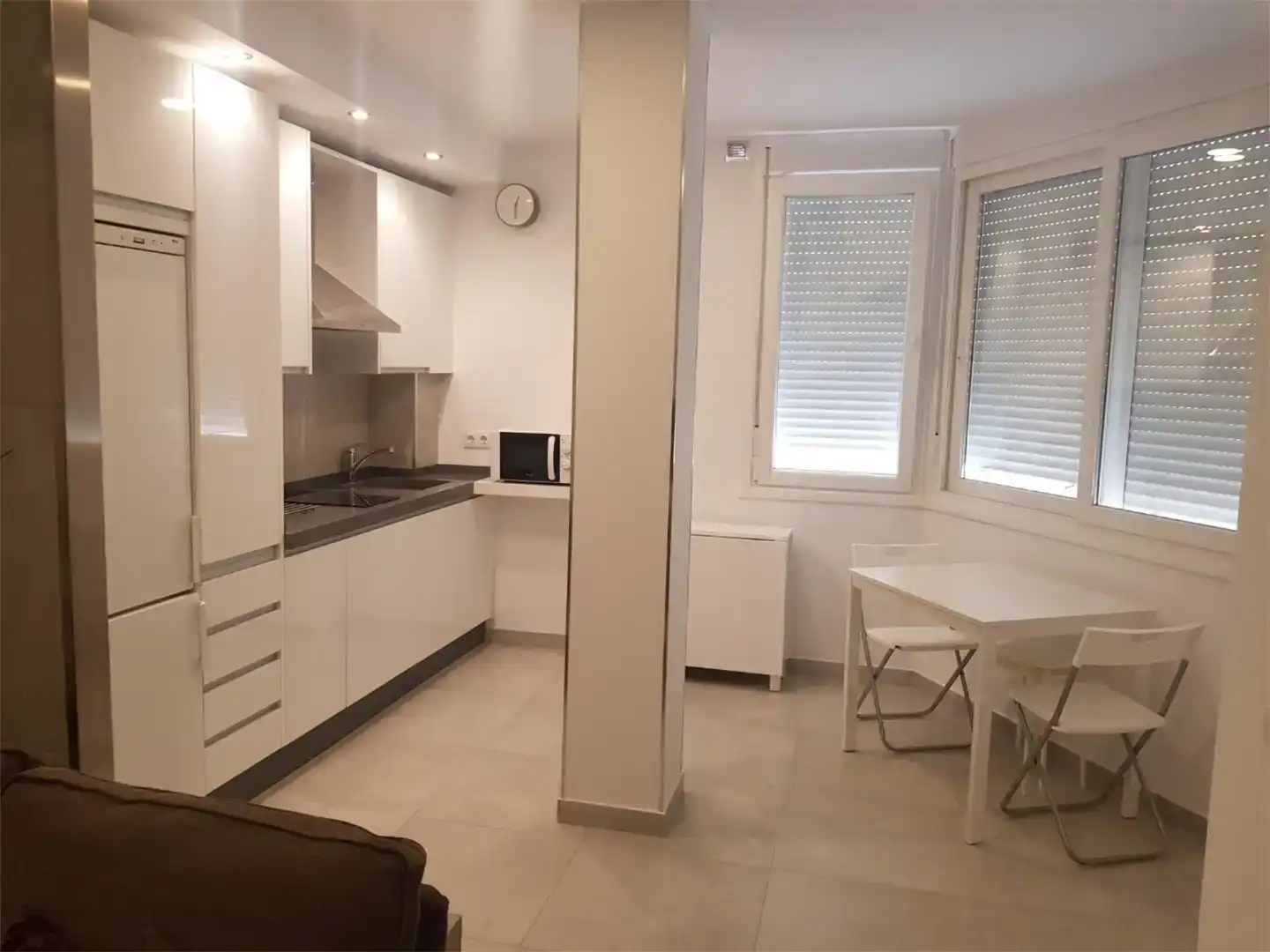 Küche von Wohnung zur Miete in Barbate mit Klimaanlage, Privatgarten und Möbliert