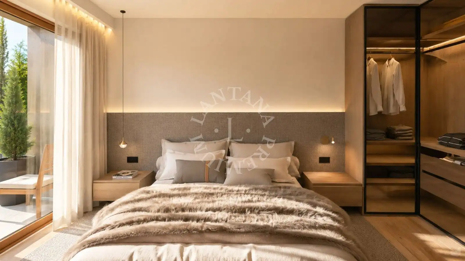 Bedroom of Flat for sale in Naut Aran  with Air Conditioner, Heating and Terrace