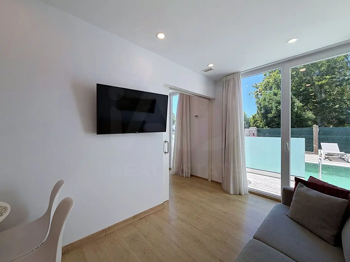 Sala de estar de Edificio en venta en Sanxenxo
