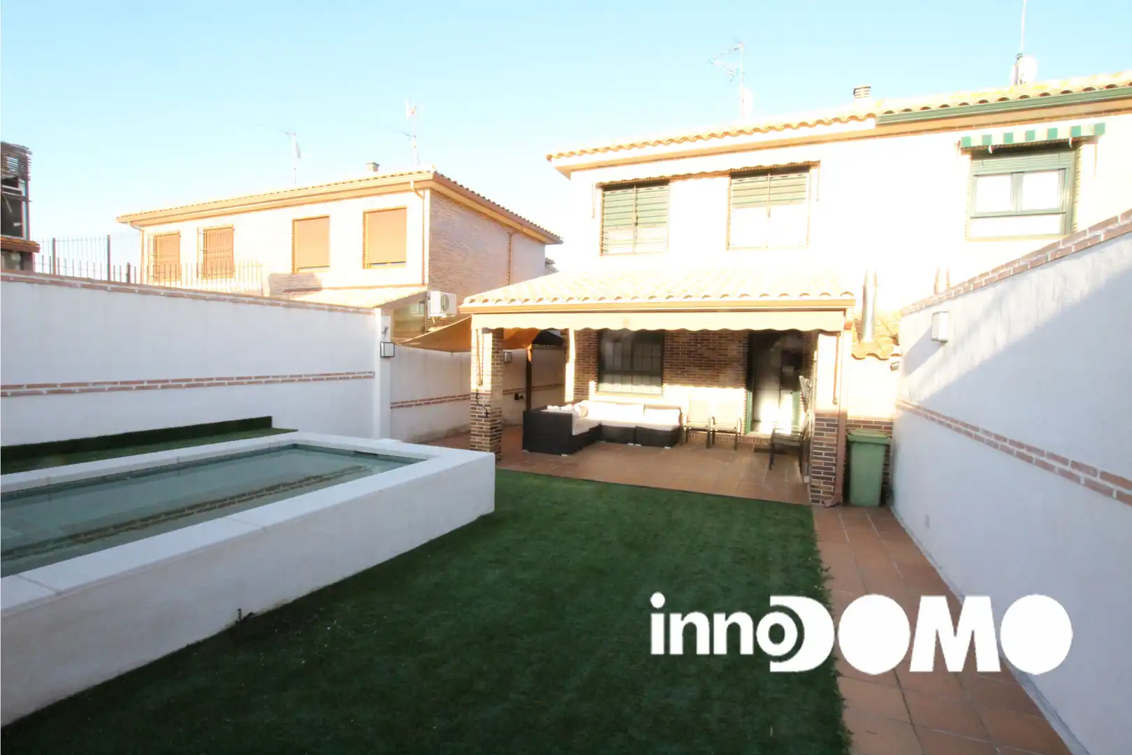 Jardín de Casa adosada en venta en Argés con Aire acondicionado, Calefacción y Jardín privado