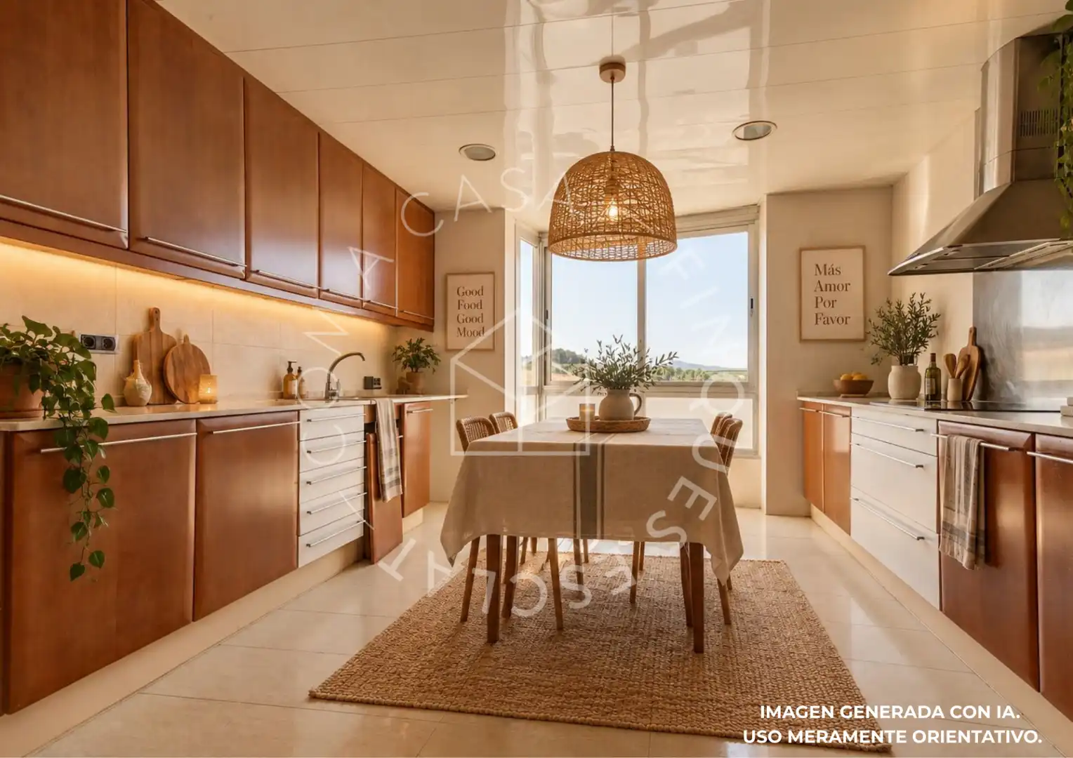 Kitchen of Houses for sale in Sant Llorenç d'Hortons  with Private garden