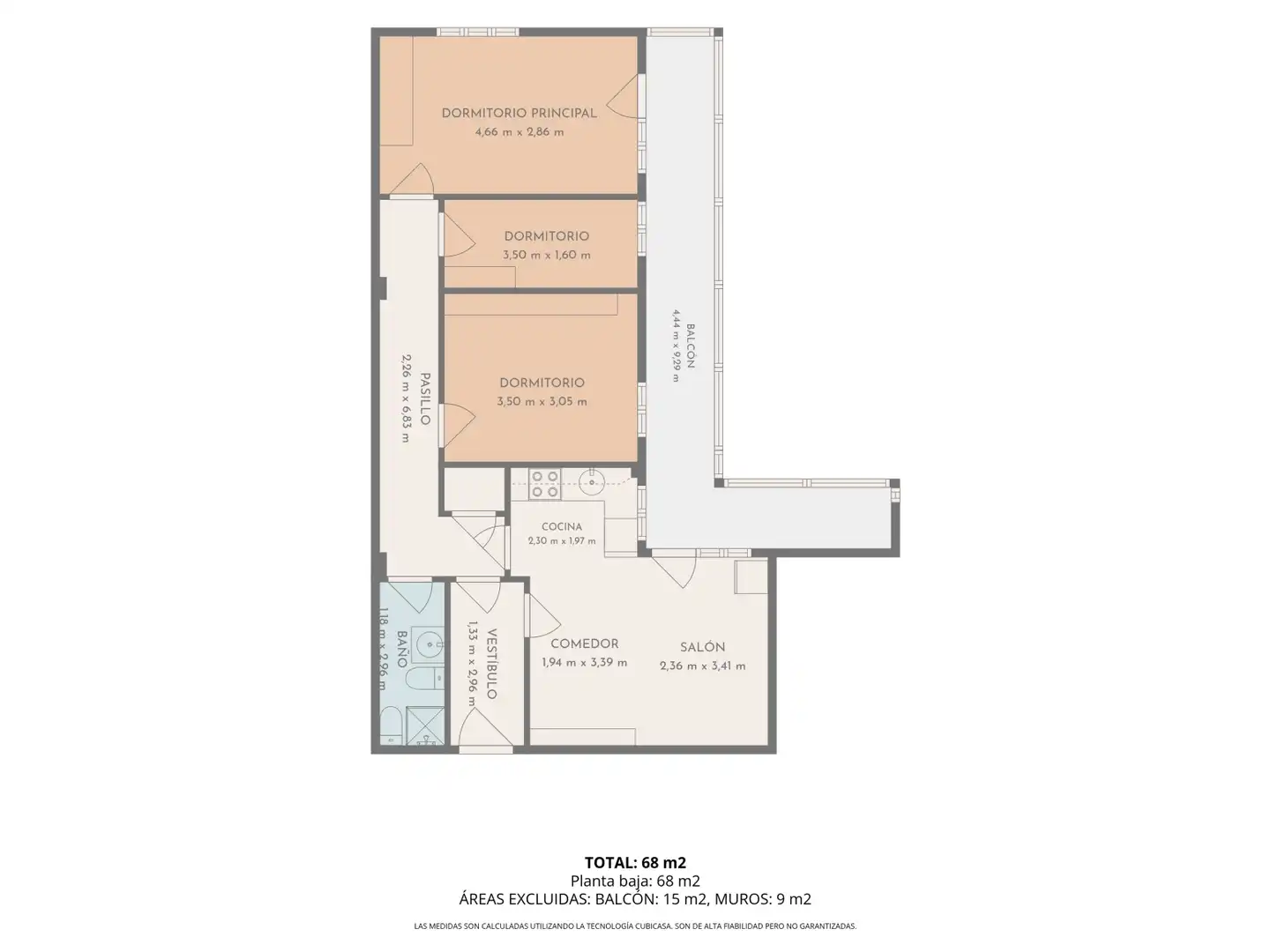 Flat for sale in Castrillón  with Terrace and Furnished
