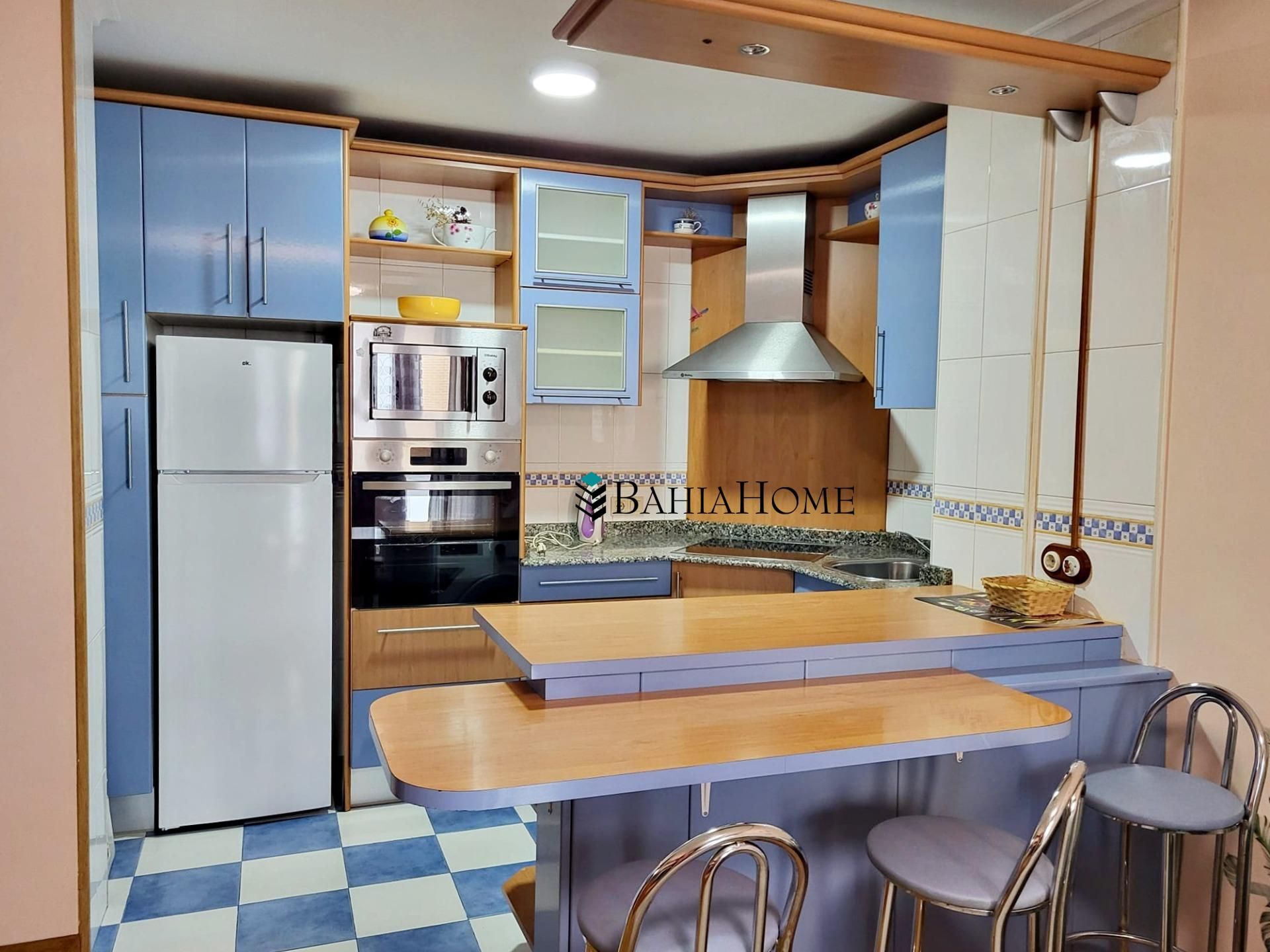 Kitchen of Flat to rent in Reocín  with Heating, Parquet flooring and Balcony