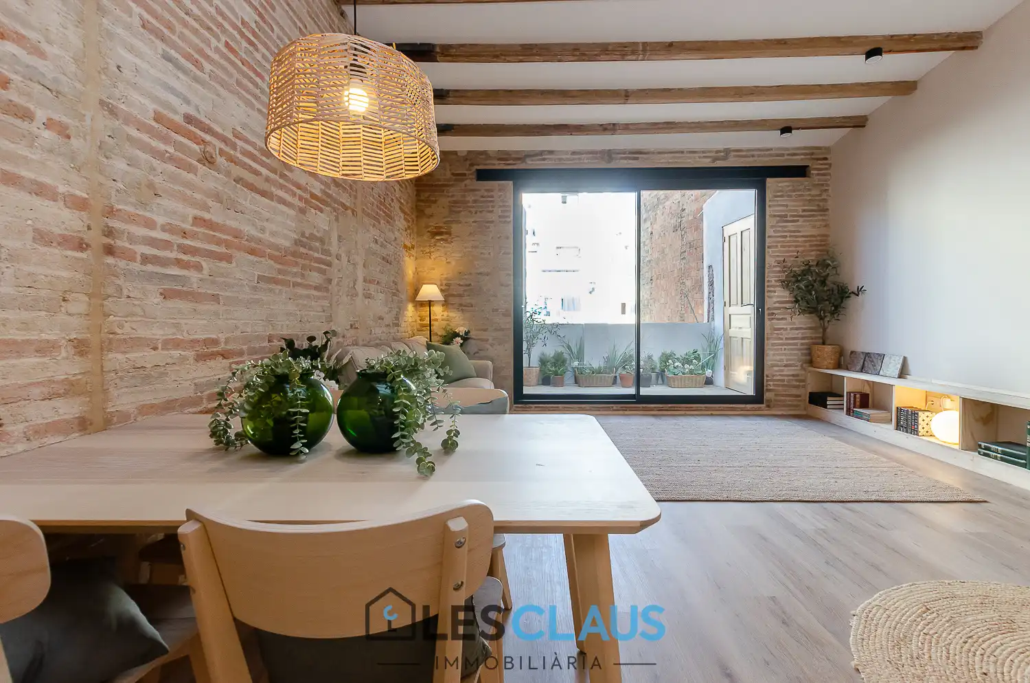 Außenansicht von Dachboden zum Verkauf in Barcelona mit Klimaanlage, Heizung und Parkett