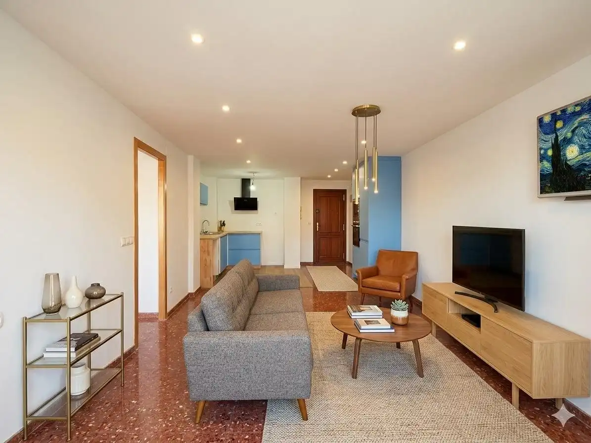 Sala de estar de Piso en venta en Aldaia con Aire acondicionado