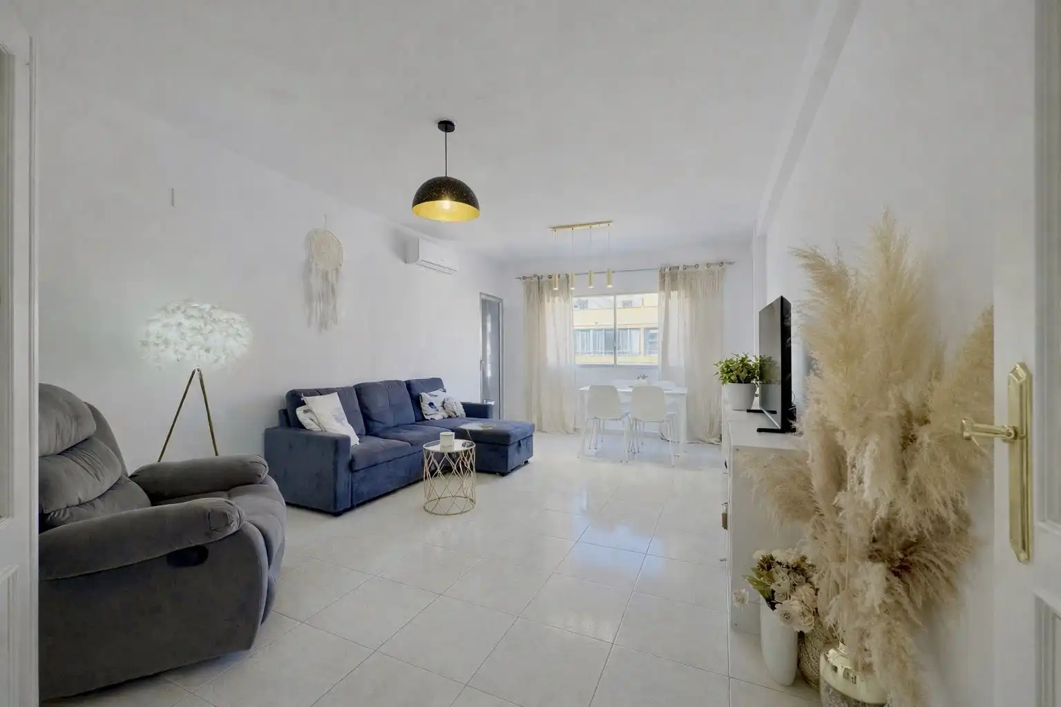 Living room of Flat for sale in Dénia  with Air Conditioner and Heating