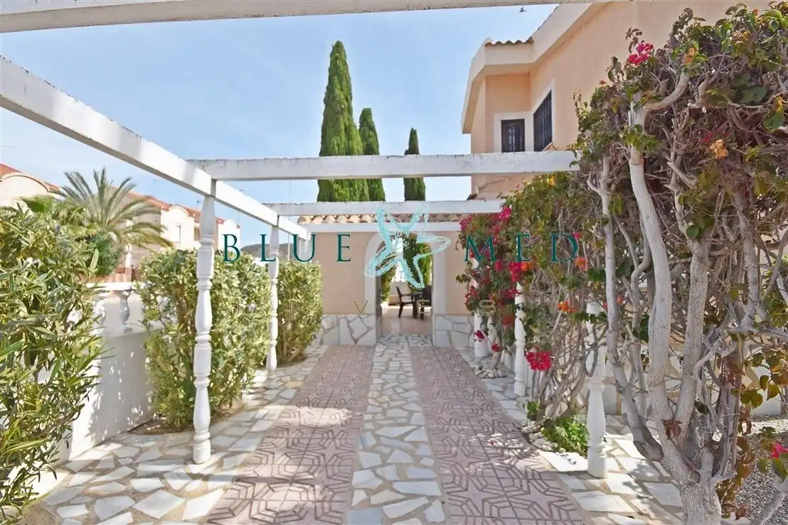 Vista exterior de Casa o chalet en venta en Mazarrón con Aire acondicionado, Calefacción y Jardín privado
