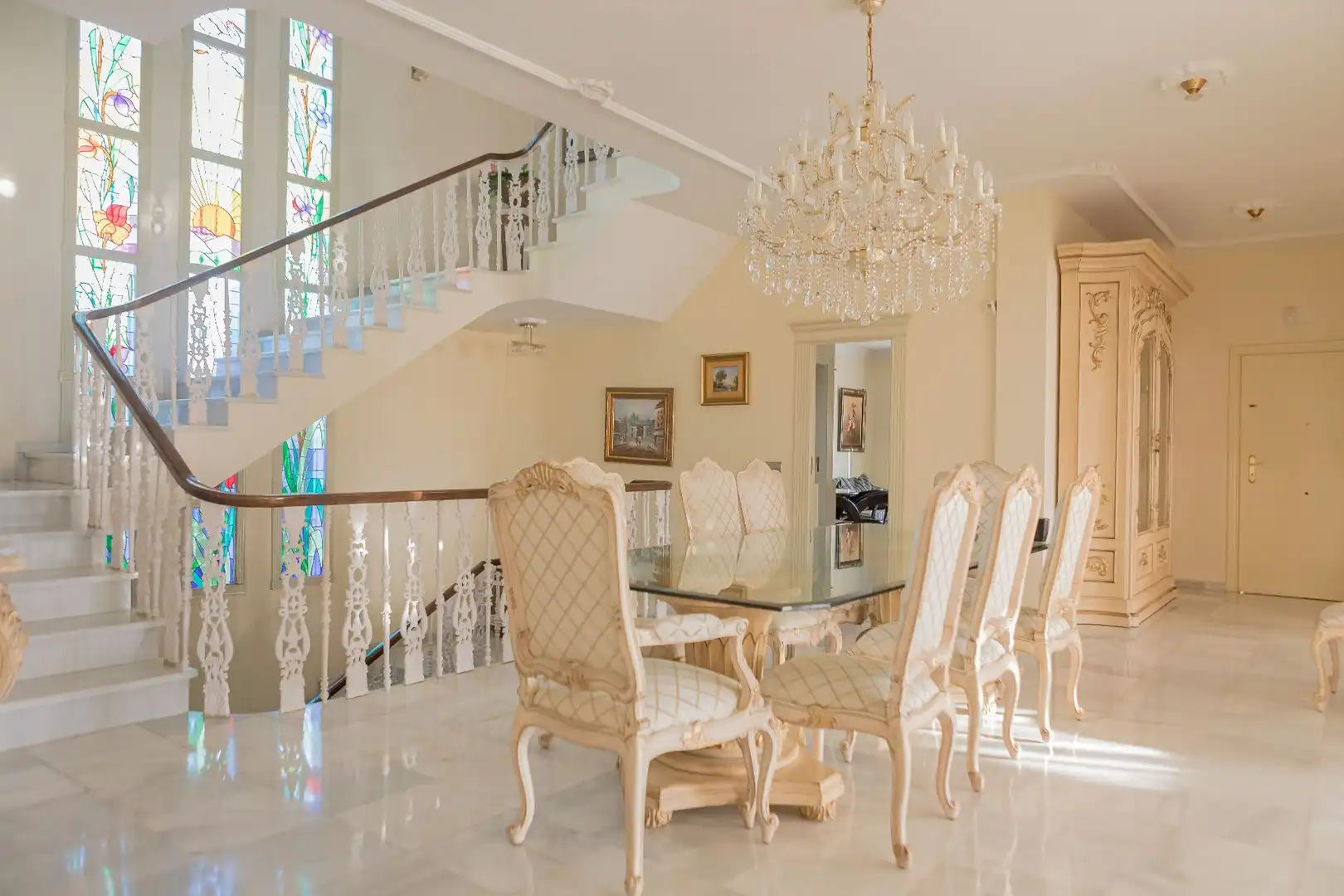 Comedor de Casa o chalet en venta en Benalmádena con Aire acondicionado, Terraza y Piscina