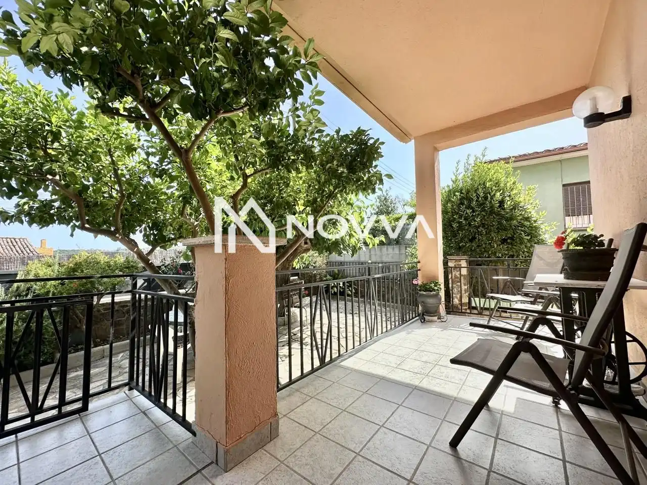 Terrassa de Casa o xalet en venda en Palafolls amb Jardí privat