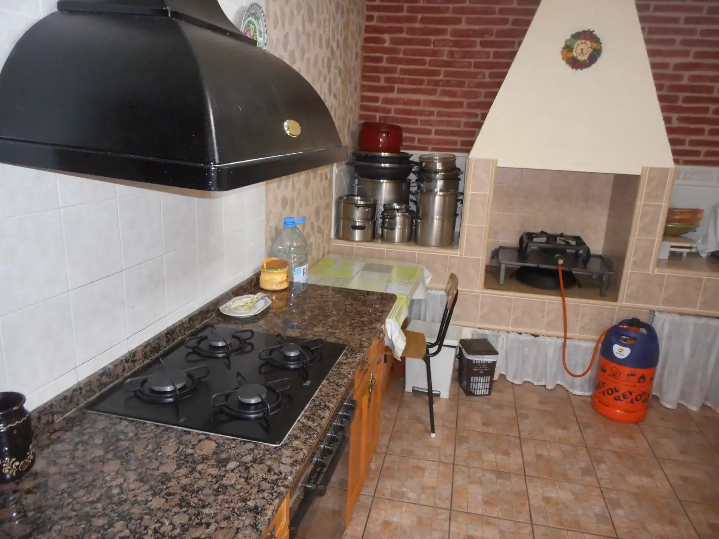 Cuina de Casa o xalet en venda en Olesa de Bonesvalls amb Calefacció, Jardí privat i Terrassa