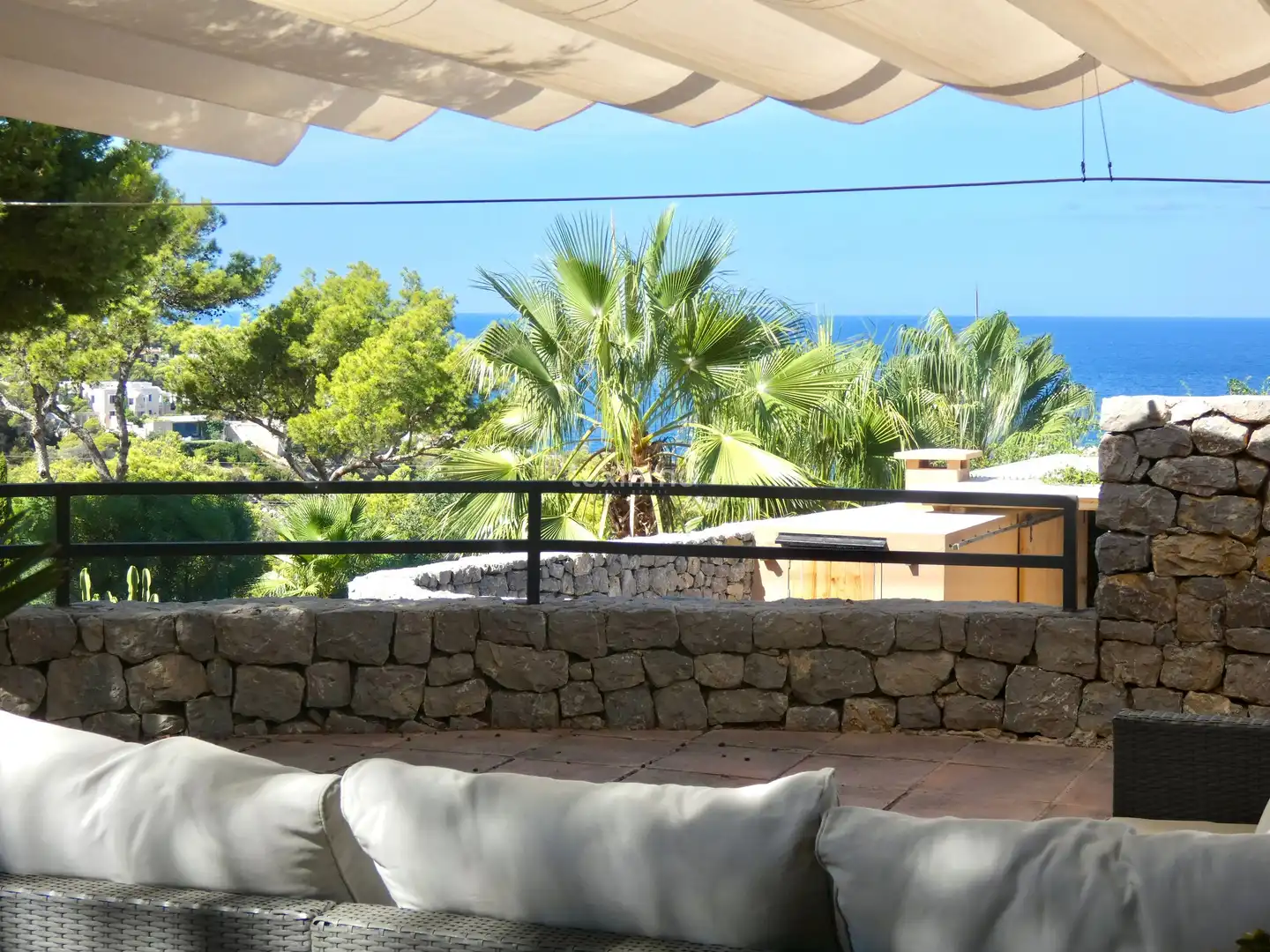 Casa pareada con piscina en venta en Cala Vedella-Cala Tarida, imagen 3