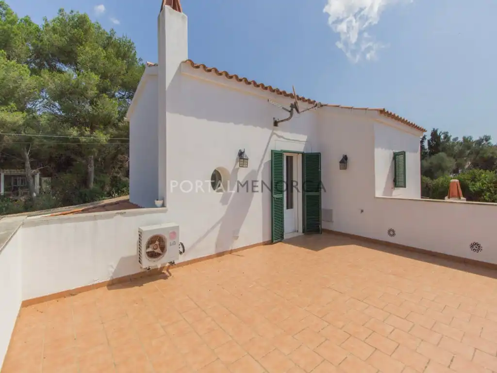 Vista exterior de Casa o xalet en venda en Alaior amb Aire condicionat, Jardí privat i Piscina
