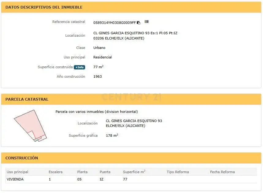Apartament en venda en Elche / Elx