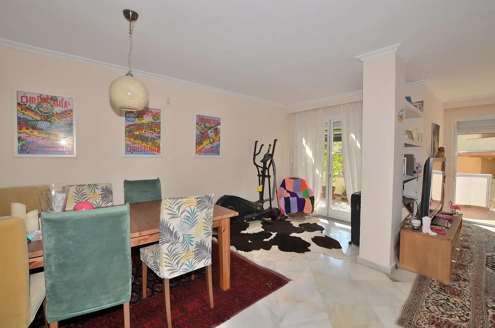 Dining room of Duplexes for sale in Mijas  with Air Conditioner, Terrace and Oven