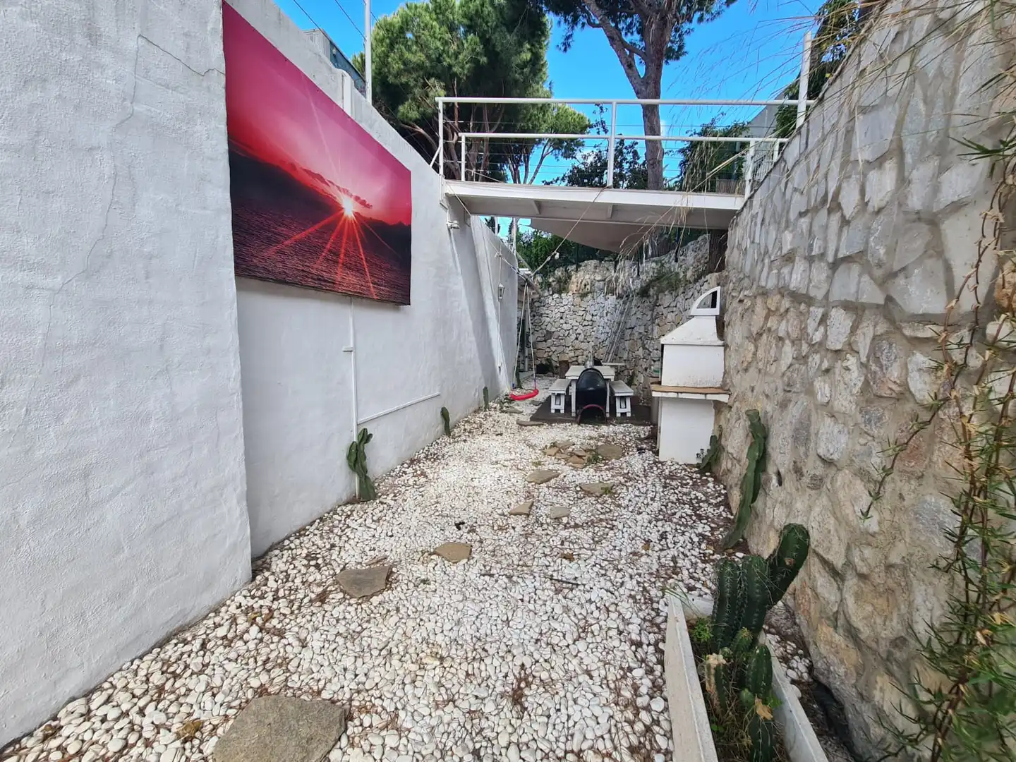Terraza de Casa o chalet en venta en Marbella con Aire acondicionado, Jardín privado y Terraza